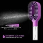 2 en 1 Brosse Demelante avec Brumisateur Cheveux (Couleur Aléatoire) – Image 4
