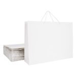 Lot de 25 Sacs en Papier Cartonné avec Cordons