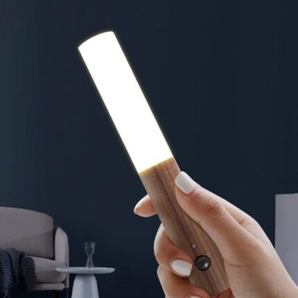 Petite Applique Murale Rechargeable à Détecteur de Mouvement