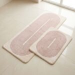 Set de 2 Tapis - 40x120 + 40x60cm - Beige – Image 2
