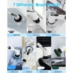 Brosse de Nettoyage Electrique Multifonctionnelle 9 en 1 – Image 3