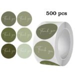 Rouleau Autocollants "Thank You" - 500pcs – Image 2
